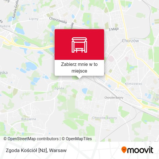 Mapa Zgoda Kościół [Nż]