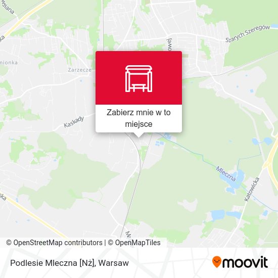 Mapa Podlesie Mleczna [Nż]