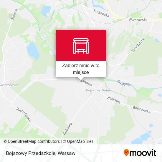 Mapa Bojszowy Przedszkole