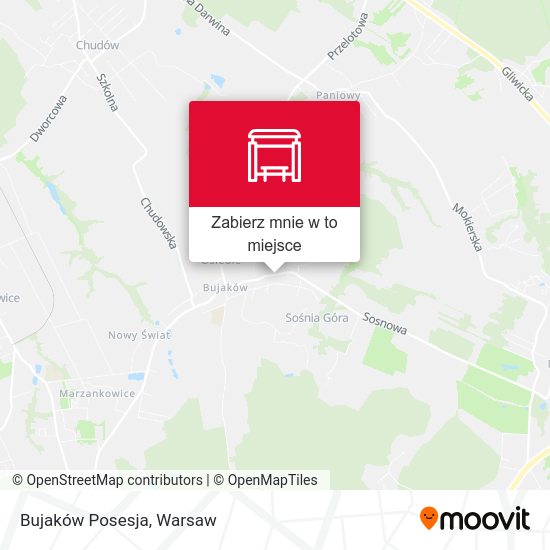 Mapa Bujaków Posesja