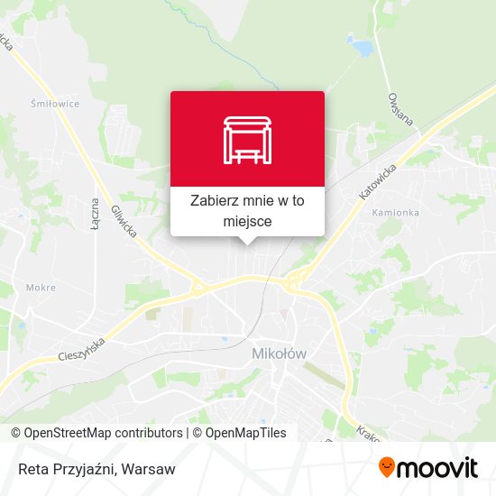 Mapa Reta Przyjaźni