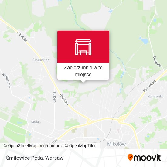 Mapa Śmiłowice Pętla