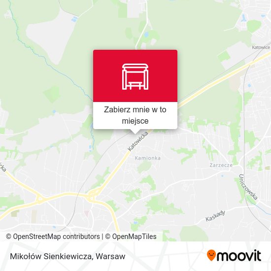 Mapa Mikołów Sienkiewicza