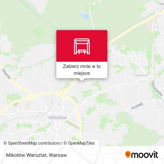 Mapa Mikołów Warsztat