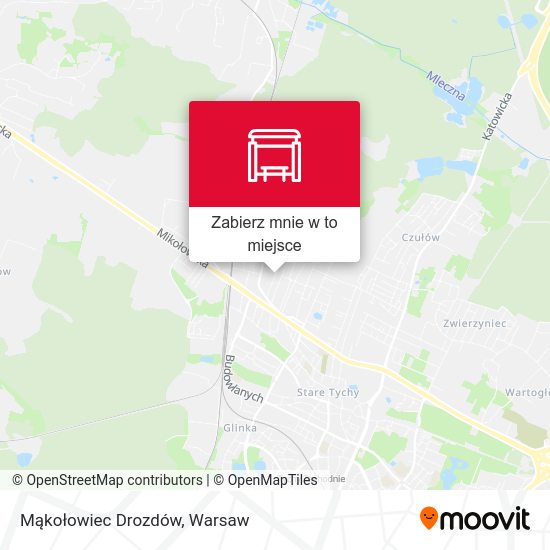 Mapa Mąkołowiec Drozdów