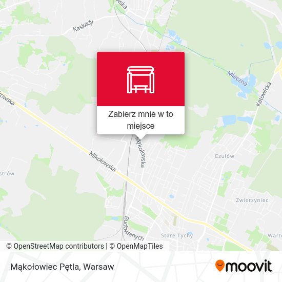 Mapa Mąkołowiec Pętla