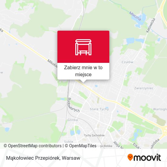 Mapa Mąkołowiec Przepiórek