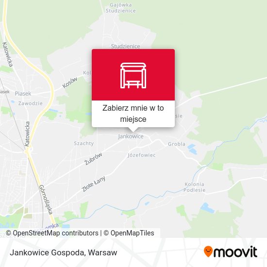 Mapa Jankowice Gospoda