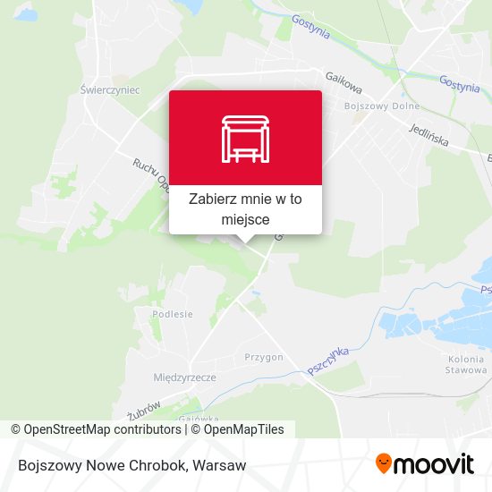 Mapa Bojszowy Nowe Chrobok