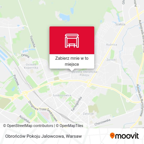 Mapa Obrońców Pokoju Jałowcowa