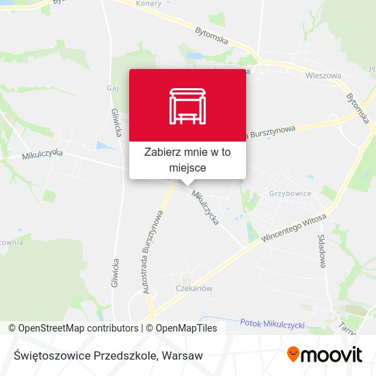 Mapa Świętoszowice Przedszkole