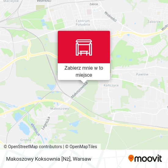 Mapa Makoszowy Koksownia [Nż]