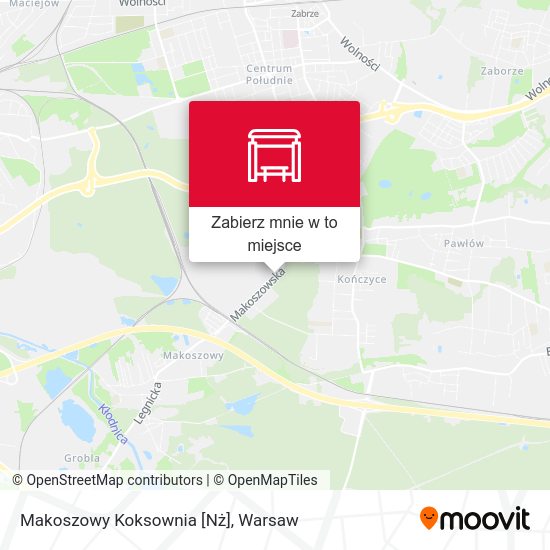 Mapa Makoszowy Koksownia [Nż]