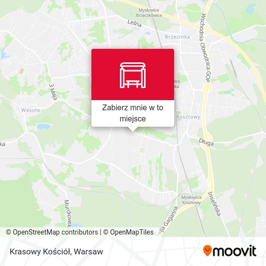 Mapa Krasowy Kościół