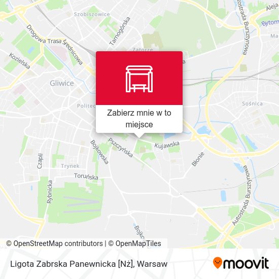 Mapa Ligota Zabrska Panewnicka [Nż]