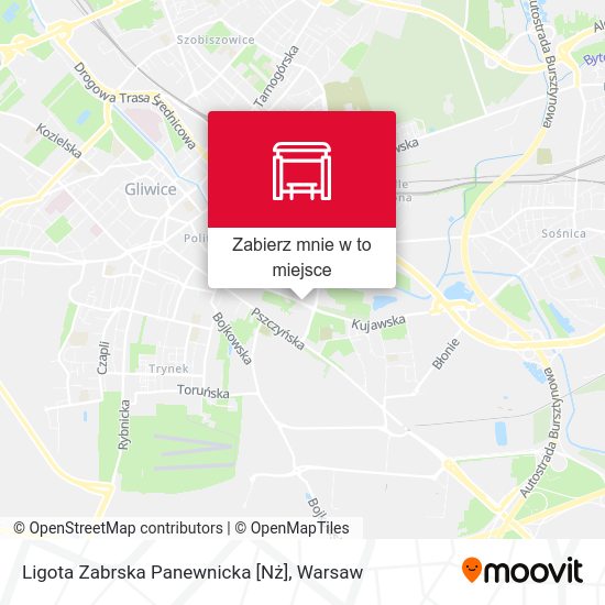 Mapa Ligota Zabrska Panewnicka [Nż]