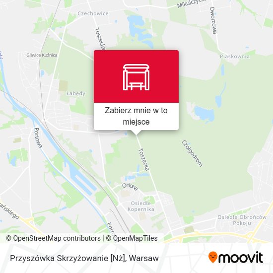 Mapa Przyszówka Skrzyżowanie [Nż]