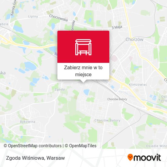 Mapa Zgoda Wiśniowa