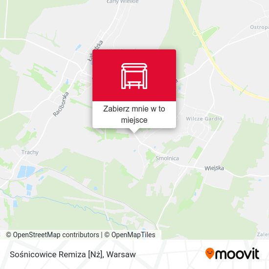 Mapa Sośnicowice Remiza [Nż]