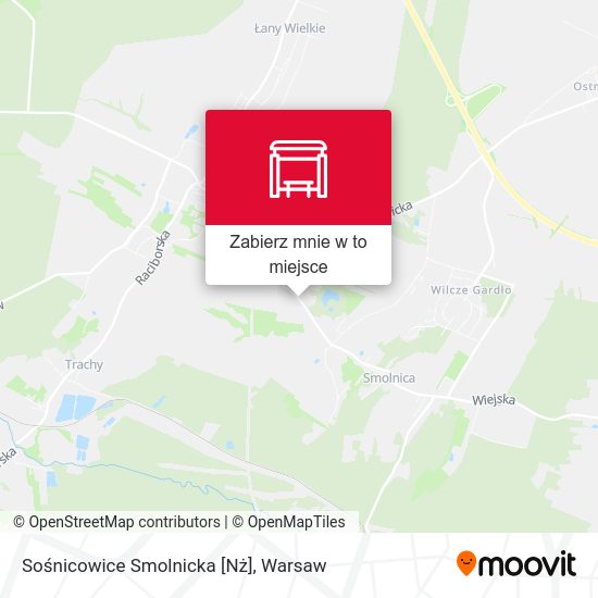 Mapa Sośnicowice Smolnicka [Nż]