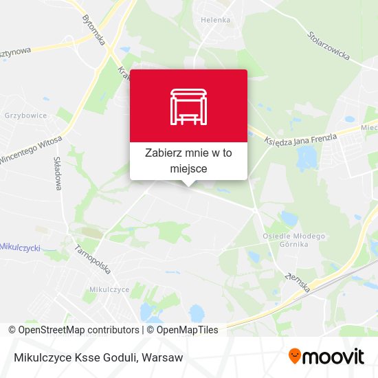 Mapa Mikulczyce Ksse Goduli