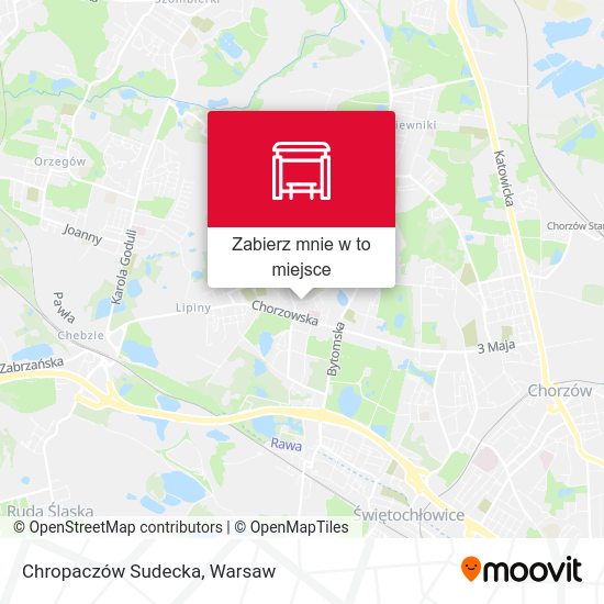 Mapa Chropaczów Sudecka