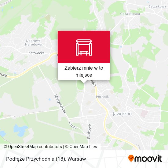 Mapa Podłęże Przychodnia (18)