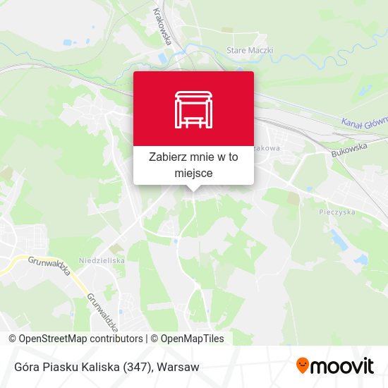 Mapa Góra Piasku Kaliska (347)