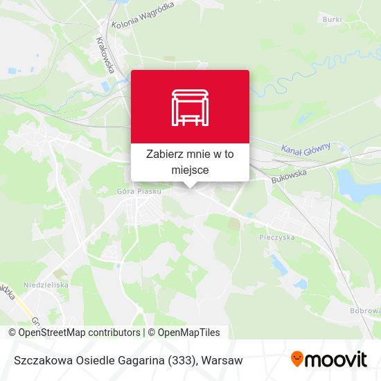 Mapa Szczakowa Osiedle Gagarina (333)