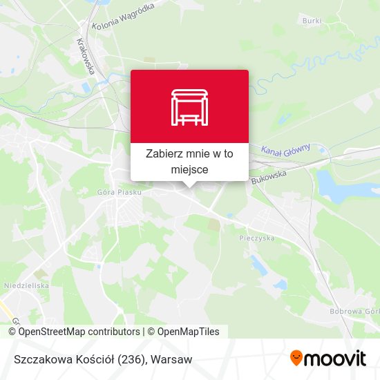 Mapa Szczakowa Kościół (236)