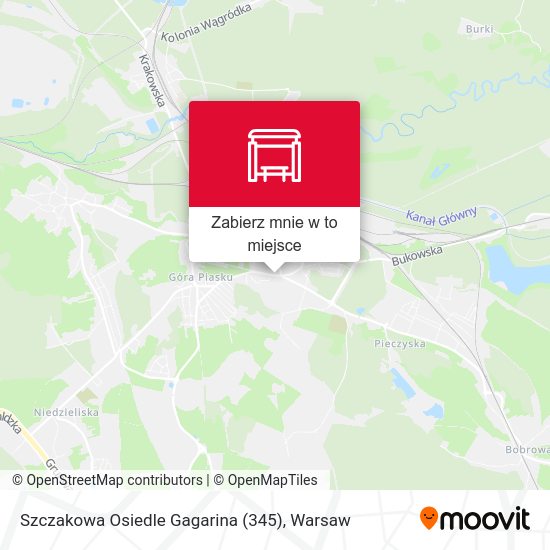 Mapa Szczakowa Osiedle Gagarina (345)