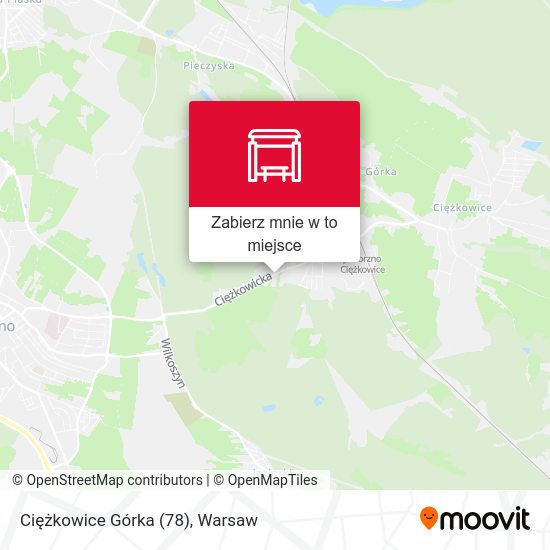 Mapa Ciężkowice Górka (78)