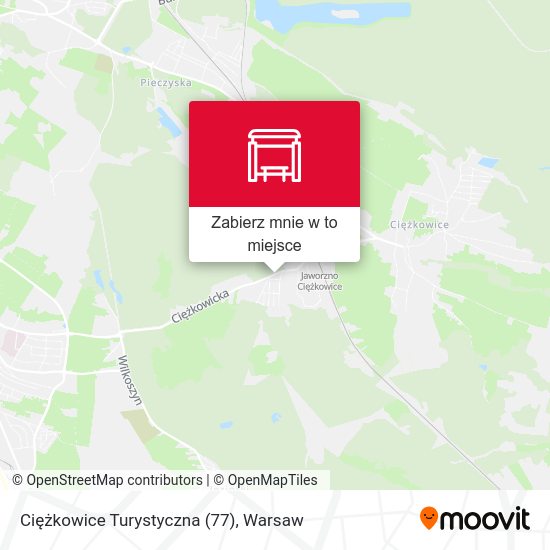 Mapa Ciężkowice Turystyczna (77)