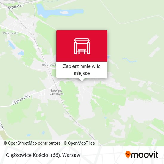 Mapa Ciężkowice Kościół (66)