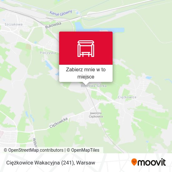 Mapa Ciężkowice Wakacyjna (241)