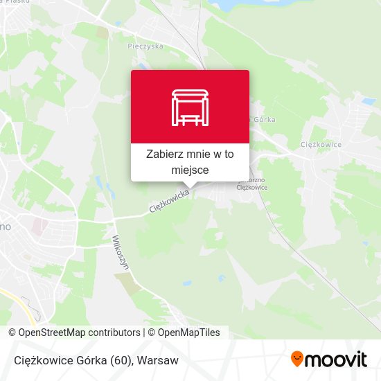 Mapa Ciężkowice Górka (60)