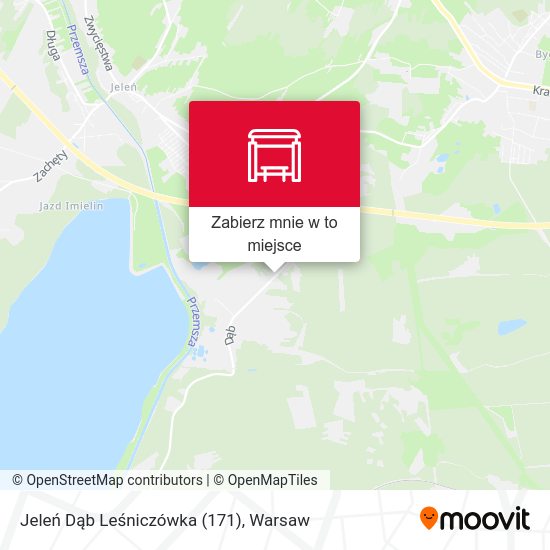 Mapa Jeleń Dąb Leśniczówka (171)