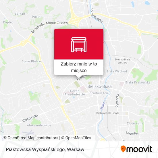 Mapa Piastowska Wyspiańskiego