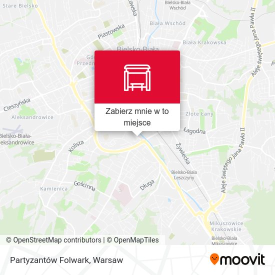 Mapa Partyzantów Folwark