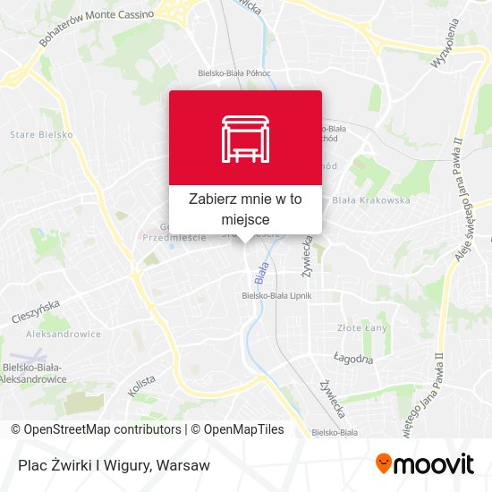 Mapa Plac Żwirki I Wigury