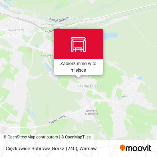 Mapa Ciężkowice Bobrowa Górka (240)