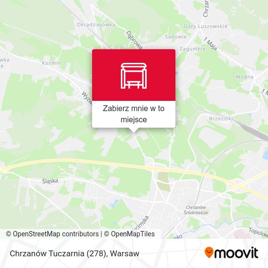 Mapa Chrzanów Tuczarnia (278)