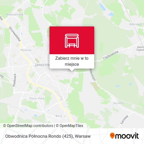 Mapa Obwodnica Północna Rondo (425)