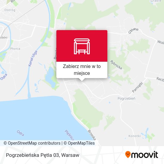 Mapa Pogrzebieńska Pętla 03