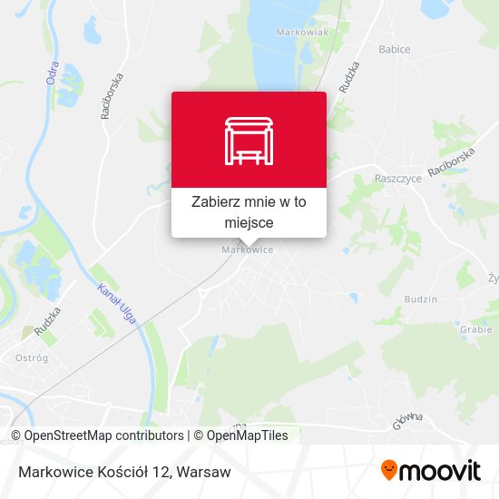 Mapa Markowice Kościół 12