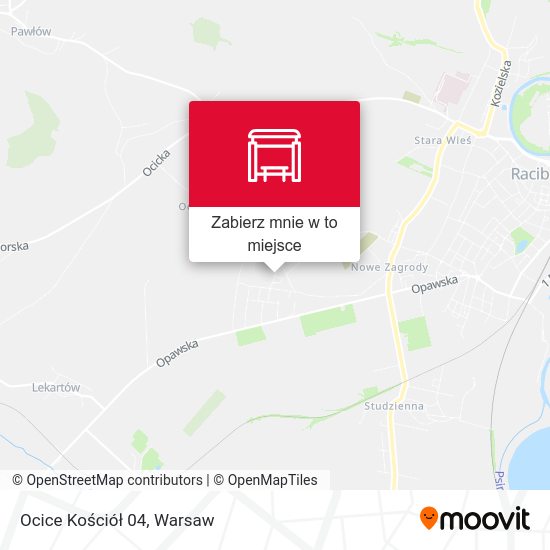 Mapa Ocice Kościół 04