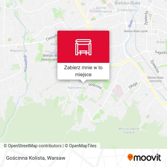 Mapa Gościnna Kolista