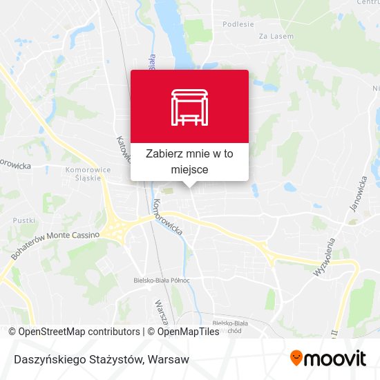 Mapa Daszyńskiego Stażystów