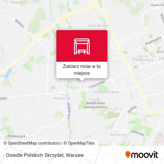 Mapa Osiedle Polskich Skrzydeł