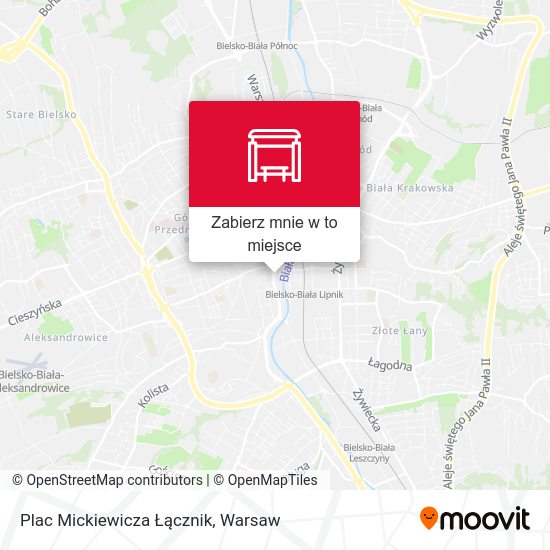 Mapa Plac Mickiewicza Łącznik